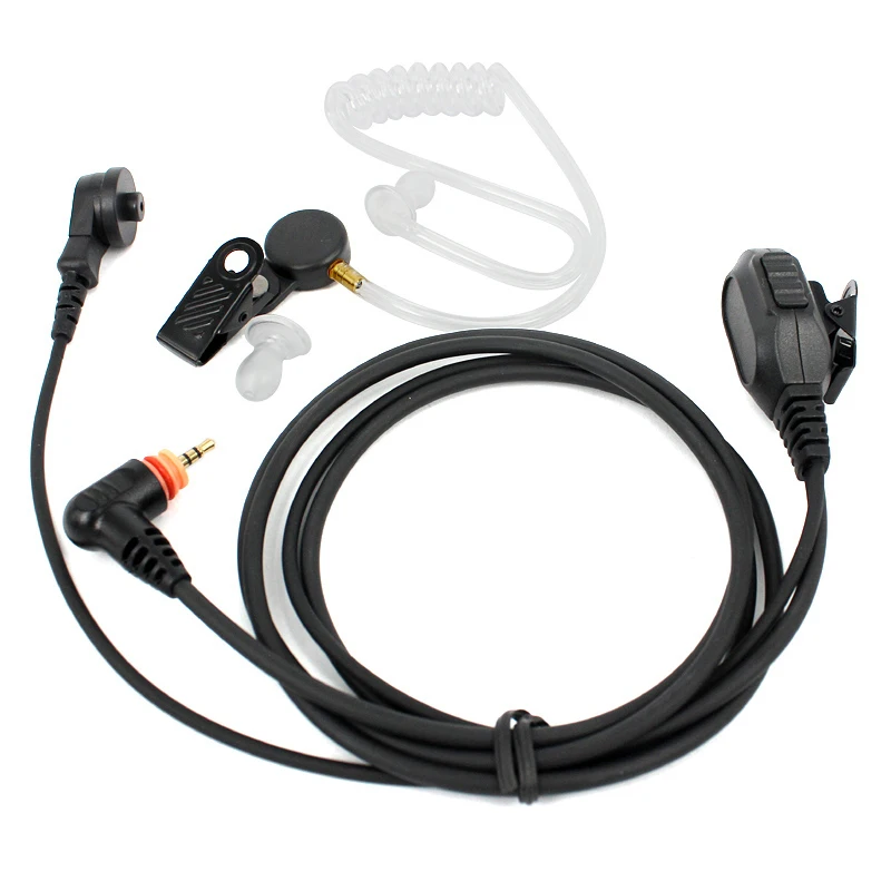 Ptt Oortje Headset Microfoon Voor Motorola Radio Sll 1M Sl1k Sl1600 Sl300 Sl7500 Sl400 Sl4000 Sl7550 Walkie Talkie Air Akoestische Buis