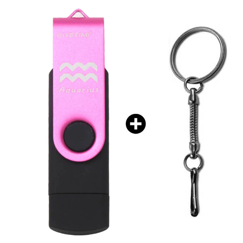 Usb флеш-накопитель Biyetimi 32 Гб OTG, карта памяти 128 ГБ, созвездия, многофункциональный флеш-накопитель 64 ГБ, флешка 16 ГБ, usb 2,0 для ПК