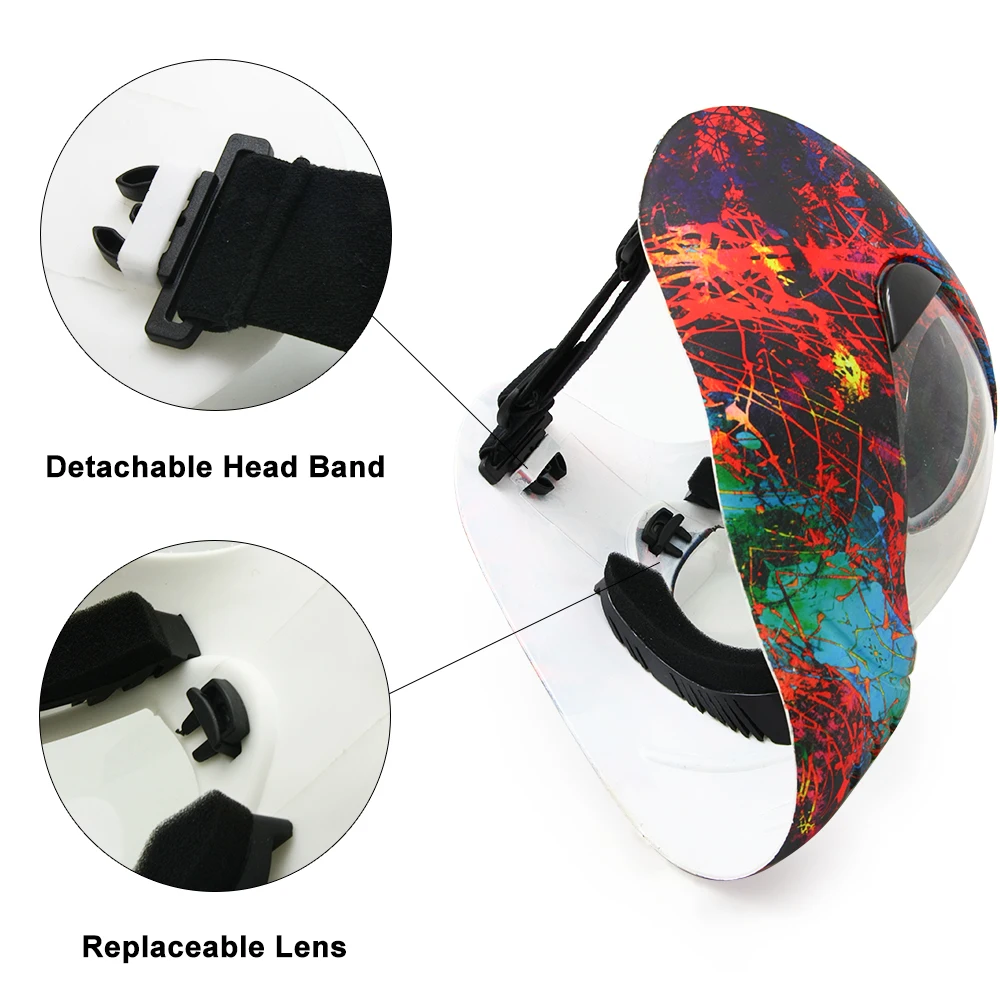 EnzoDate Face Shield Motorcycle Sports Utility Dirt Bike ATV Paintball Boating Sand Rails Snow Snowmobiling