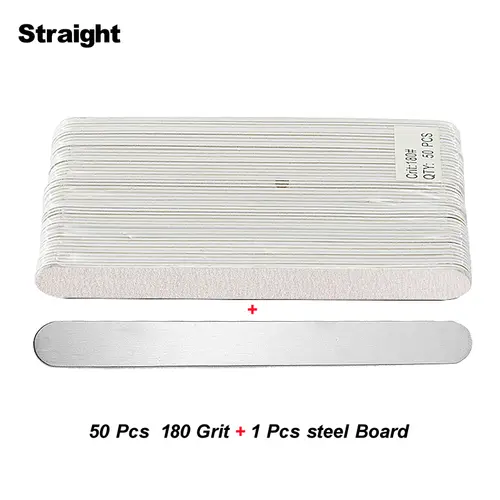 50Pcs/Lot Replaceable Nail File Strong Sandpaper Pedicure Limes Professional Removalble Pads With Metal Board For Manicure Tools - Image 10