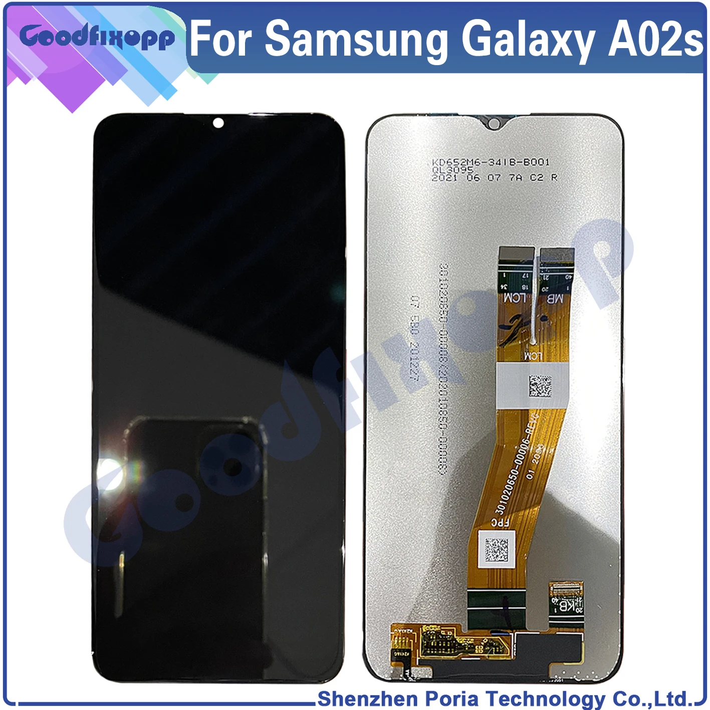 For Samsung Galaxy A02s A025 SM-A025F SM-A025G SM-A025M SM-A025U SM-A025V Phone LCD Display Touch Screen Digitizer Assembly