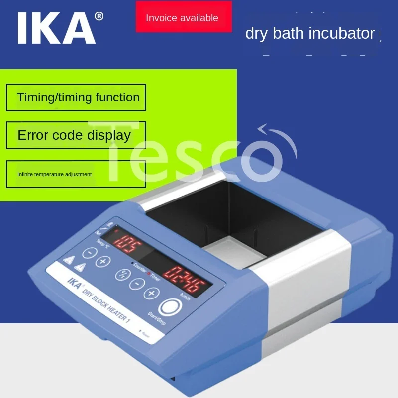 IKA bath laboratory heating block container  precision temperature control digital display constant 