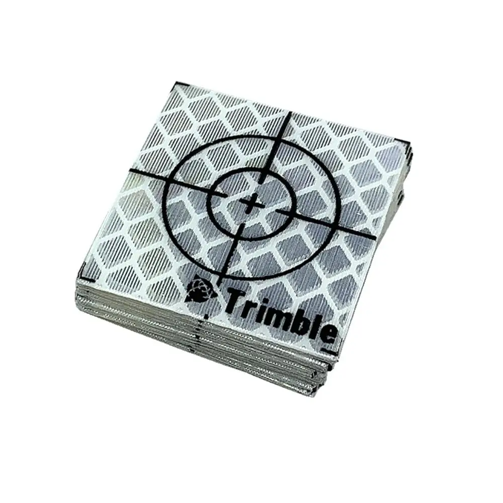 100pcs Reflective Sheet 30*30MM Reflective Target sheet For trimble Total Station surveying Tape Target  + trimble logo