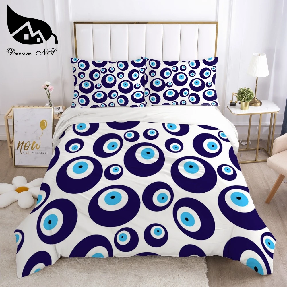 Dream NS 3D luxury Bedding Set Custom/King/Europe/USA,Duvet Cover Set,Quilt/Blanket Cover Set,Bed set Evil eye,drop ship