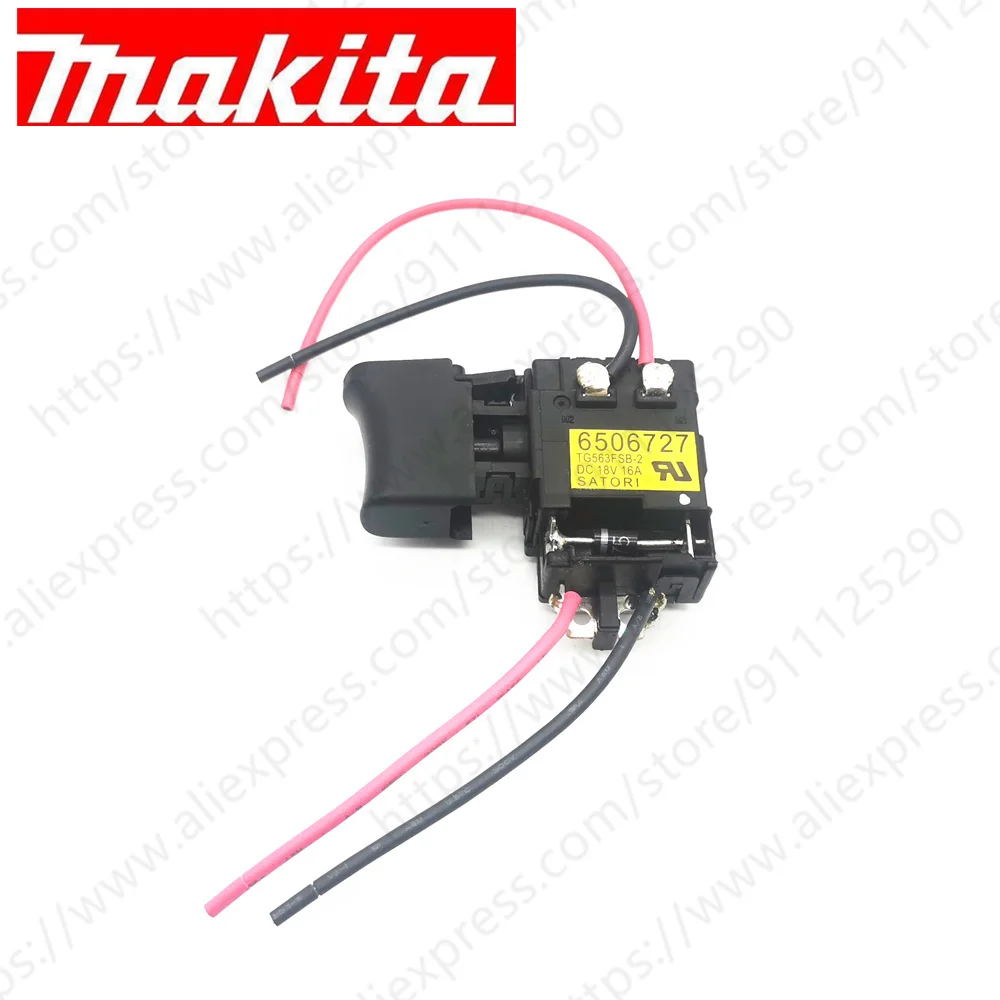 Switch for MAKITA 6261D 6271D 6281D 8271D 8281D 6161DWE 6271DWE 6271DW 6281DW 6506638 6506727 6506010
