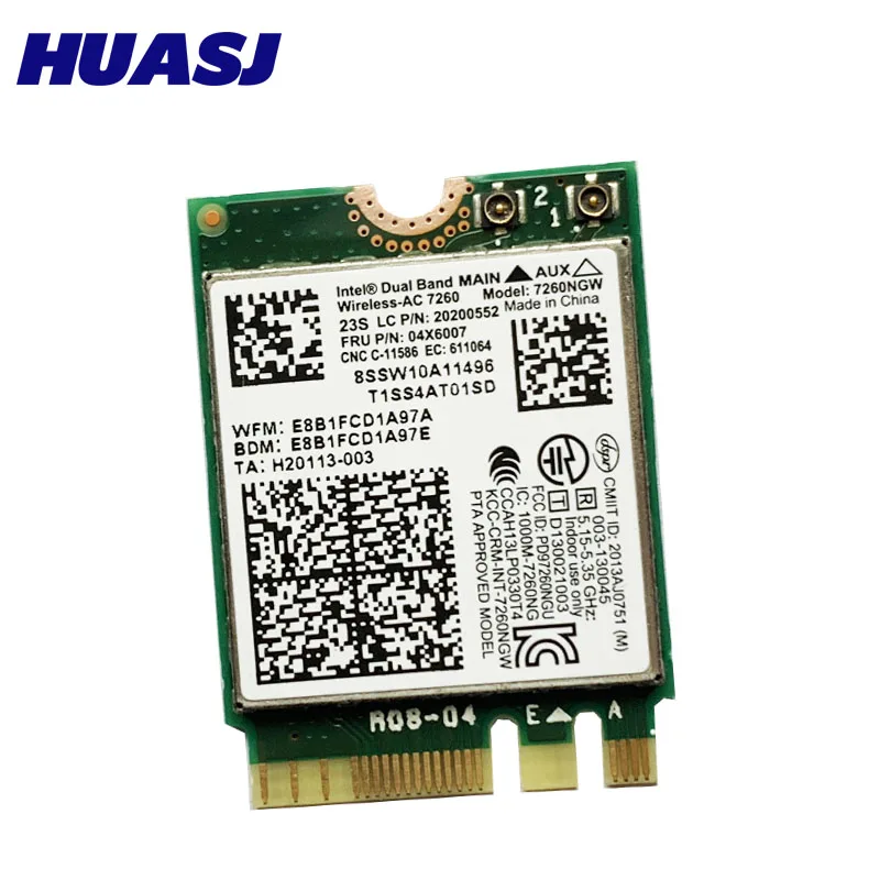 WiFi Intel AC7260 867Mbps Bluetooth 4.0 - imagen 4