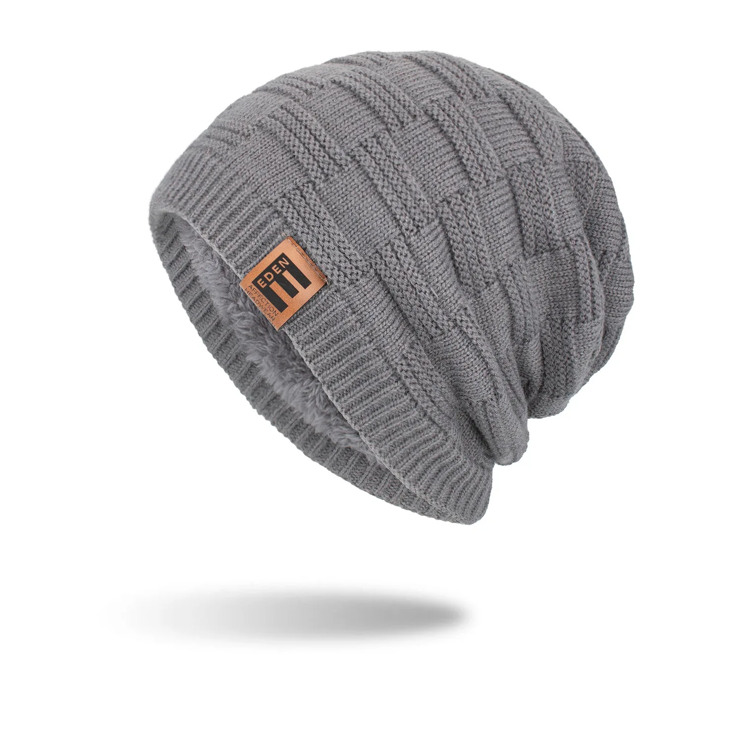 

Men's Winter Hat Gorras Hombre Skullies Beanie Fashion Knitted Hats Thick And Warm Bonnet Soft Knitting Wool Beanies Cap Gorras