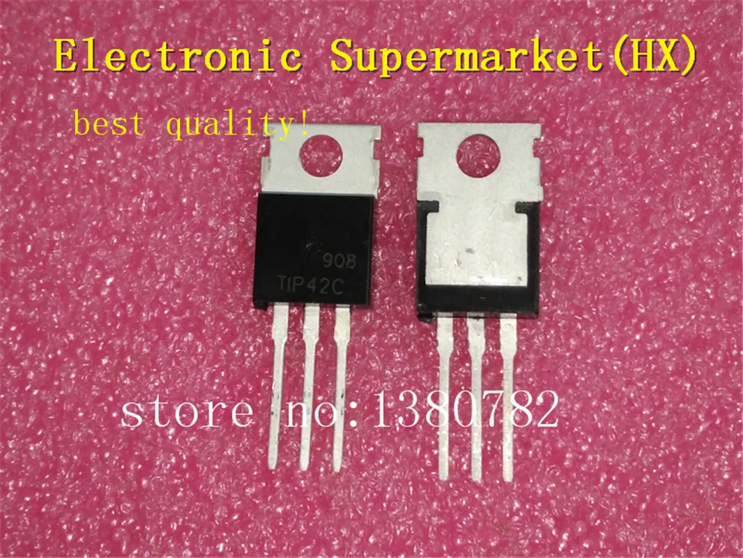 

Free Shipping 200pcs/lots TIP42C TIP42 TO-220 100% New original IC In stcok!