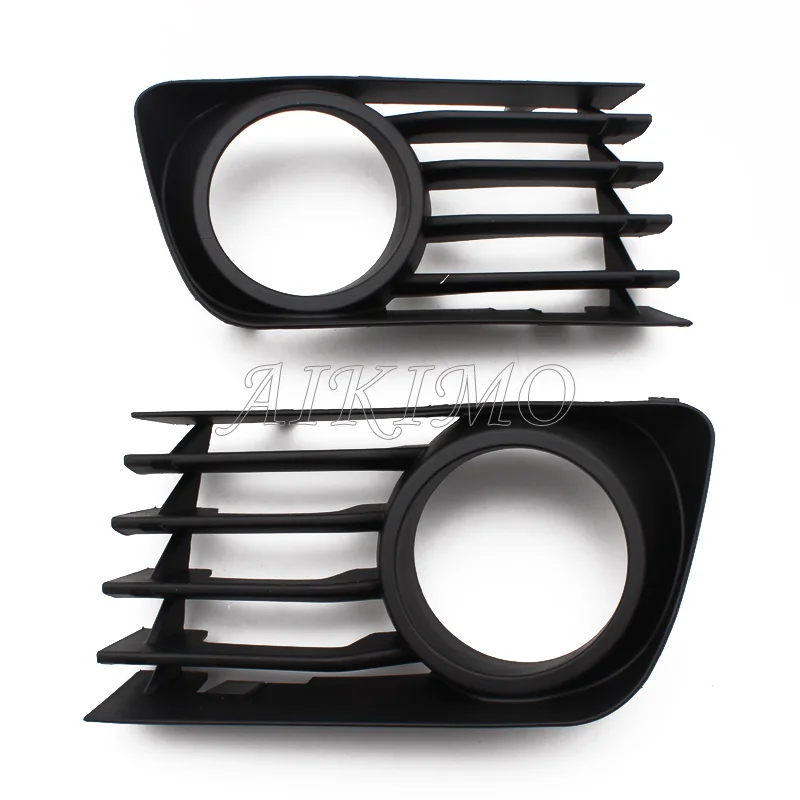 1pair Car Side Fog Light Lamp ABS Plastic Cover Grille for Toyota Prius 2004/2005/2006/2007/2008/2009 Auto Lamp Protect Parts