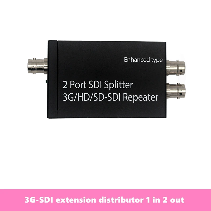 SDI splitter 1 in 2 out HD video splitter SDI splitter 1 point 2 SDI splitter 1 point 2