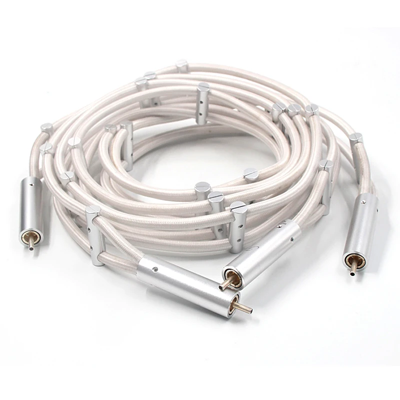 Hi-End Argento the Flow Hi Fi Audio RCA Cable Interconnect Cable HI-End Signal cable for CD Amplitier
