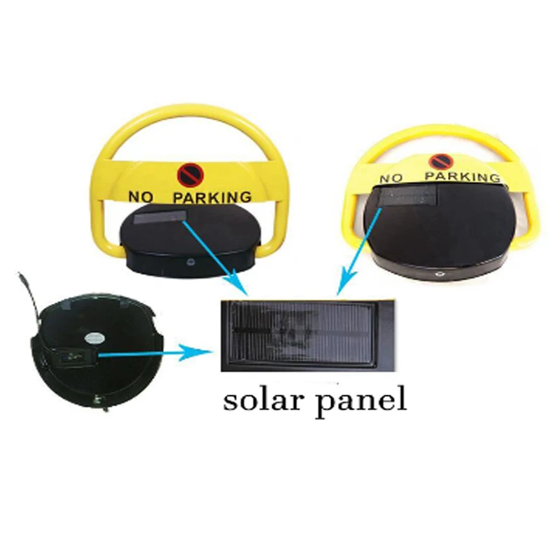 KinJoin Remote Control Solar System Automatic Remote Controlled Parking Lock/Parking Barrier/Parking Space Lock