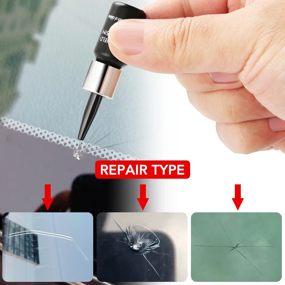 Cracked Glass Repair Kit Windshield Nano Repair Liquid DIY Car Window Phone Screen Repair Utensil Scratch Crack Restore TSLM1