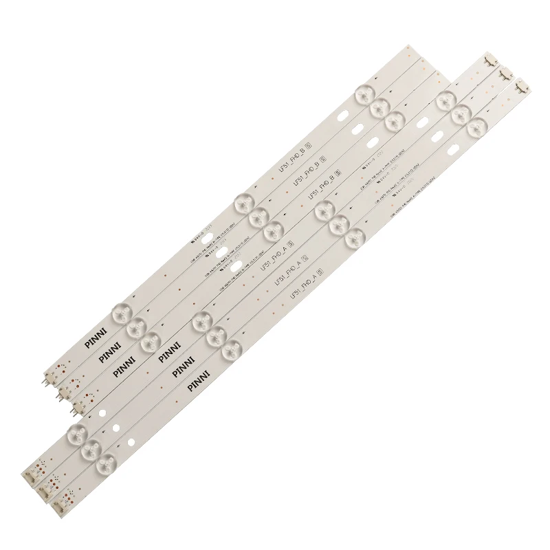 1/2TV LED Strip For 6916L-0962A 6916L-0962B LG 43LH5100 43LH5700 43LF510V LF51_FHD_A LF51_FHD_B LGE_WICOP_FHD 43INCH_REV00_A/B