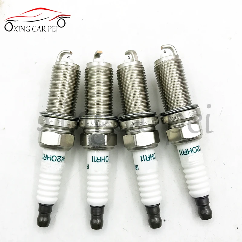 4pcs 90919-01191 SK20HR11 Iridium Spark Plug For Toyota Tacoma Tundra Lexus LX570 GX460 FJ Land Cruiser 9091901191 SK20HR-11