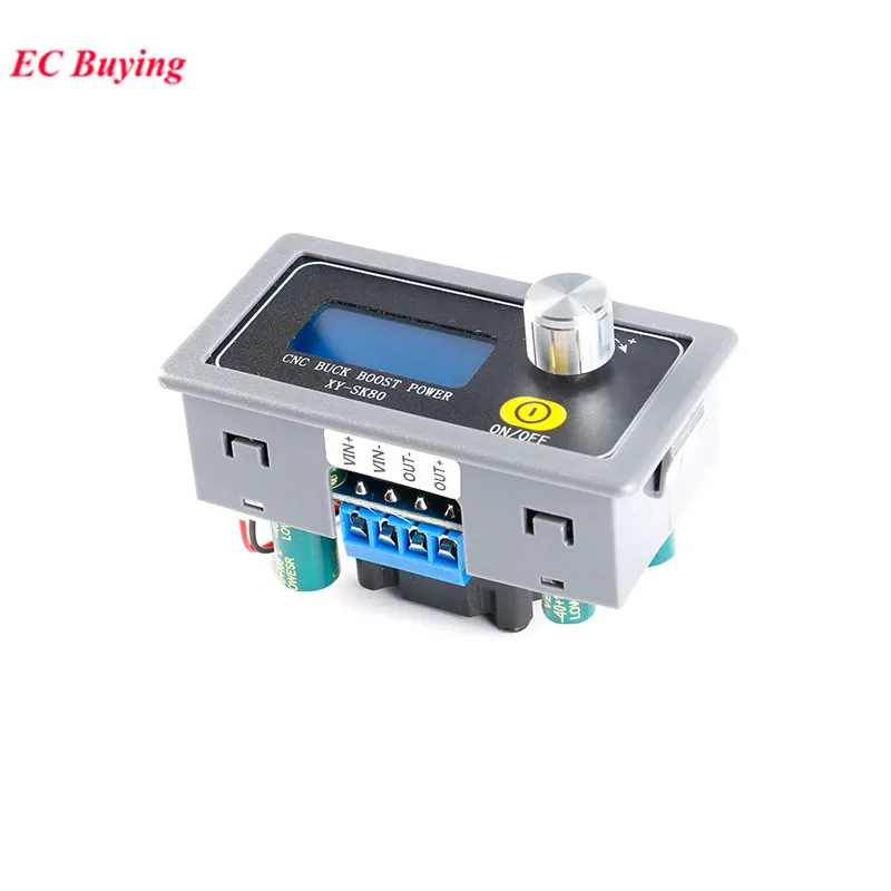 SK80 CNC DC Buck Boost Converter CC CV Adjustable Automatic Power Supply Module Regulated Laboratory Digital Controller