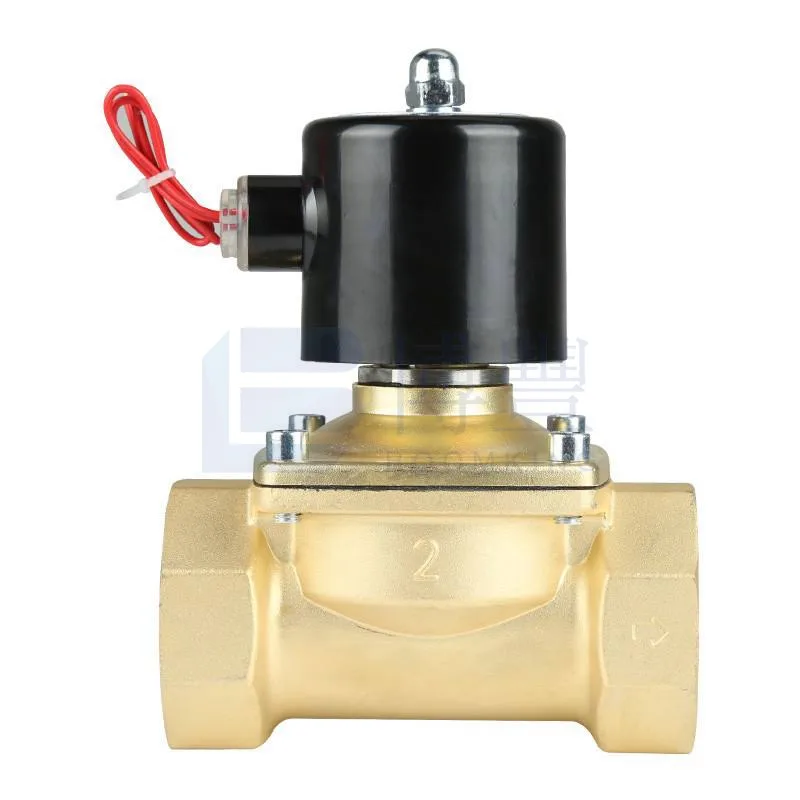 

DN40(G 11/2”) /DN50(G 2‘‘’) Normally closed solenoid valve Diaphragm control valve Electric water/air valve Copper Brass