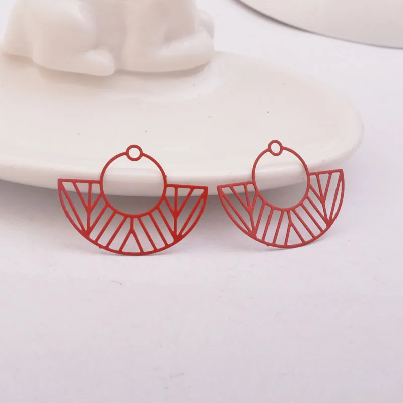 50 Stück AB5547 23*30mm Filigrane Boot-Anhänger, Seeschiff-Anhänger für DIY-Schmuckherstellung – Detail 7