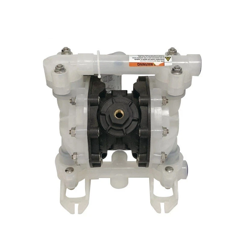 

BML-15P 57L/Min1/2" PP Material PTFE Plastic Air operated Pneumatic diaphragm pump Double Way Liquid BML-15 Diaphragm Pump