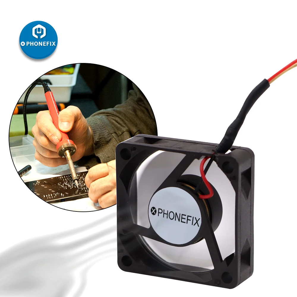 PHONEFIX 5В USB курение дымоуловитель вентилятор 3 см 7 см USB дыма припоя дыма амортизатора для Мобильный телефон пайки