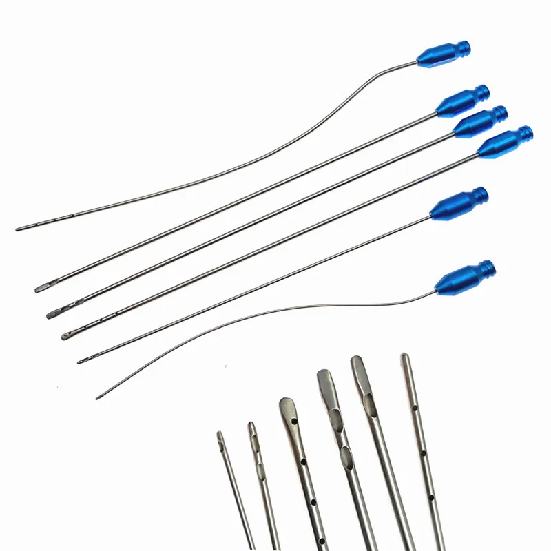 

Liposuction Cannula Fat Aspiration Needles Water Injector Infiltration Cannulas multi holes Liposuction Tools