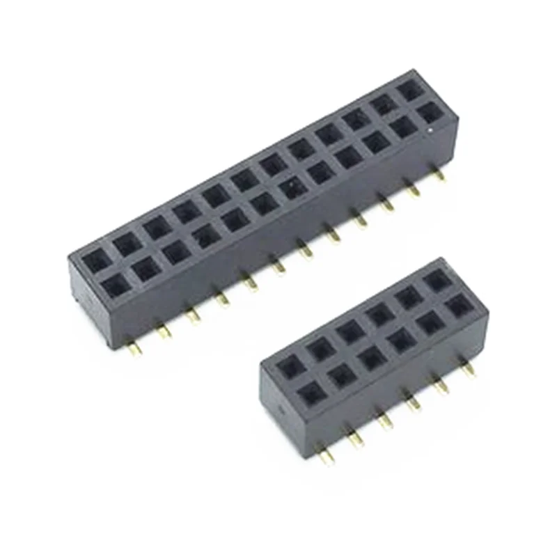 Лента SMT с двумя рядами розеток, 2,0 мм, 2*25P, 2*30P, 2*40P, гнездовая розетка в ряд