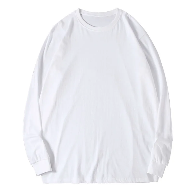 Spring Autumn Oversized T-shirt Men 10XL 150kg 9XL 8XL 7XL 6XL 5XL Long Sleeve Loose T-shirt