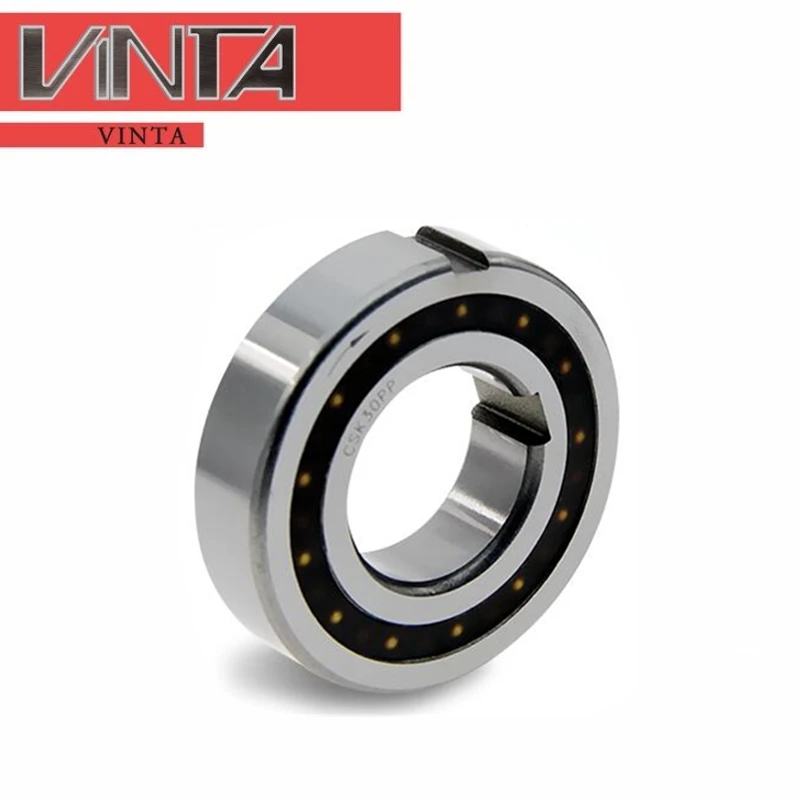 CSK25PP 25-52-15 CSK30PP 30-62-16 CSK35PP 35-72-17 CSK40PP 40-80-22 Unidirectional Bearing With Keyway Shaft Pulley