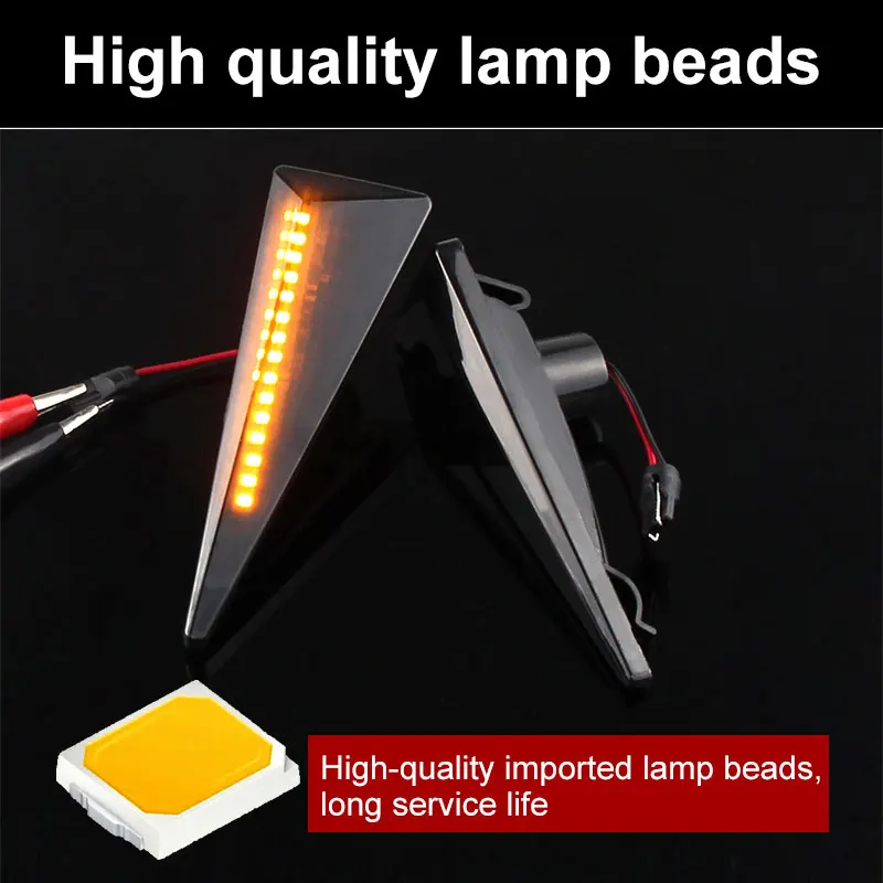 2x Canbus LED Flashing Turn Signal Side Marker Lamp Car Light For Renault MK4 Vel Satis Wind Avantime Megane 2 Scenic 2 Espace 4