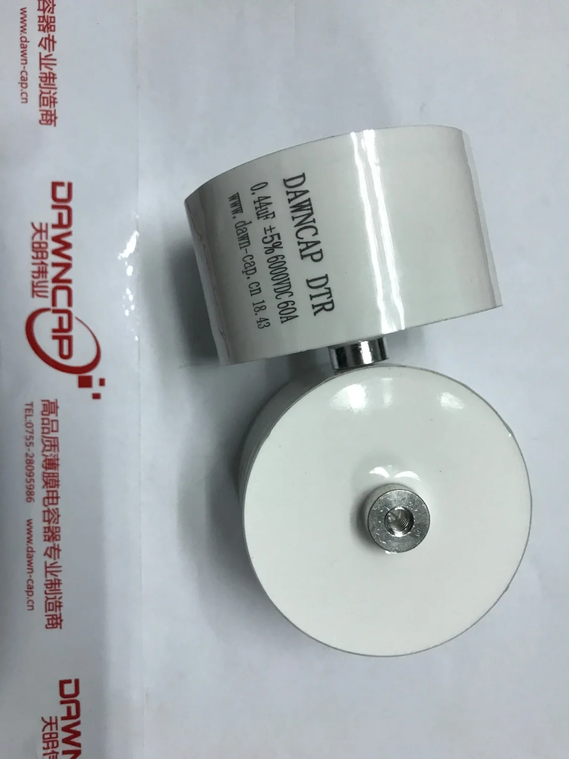 

Pull coil dedicated resonant capacitor 0.44UF 6000V DC 60A