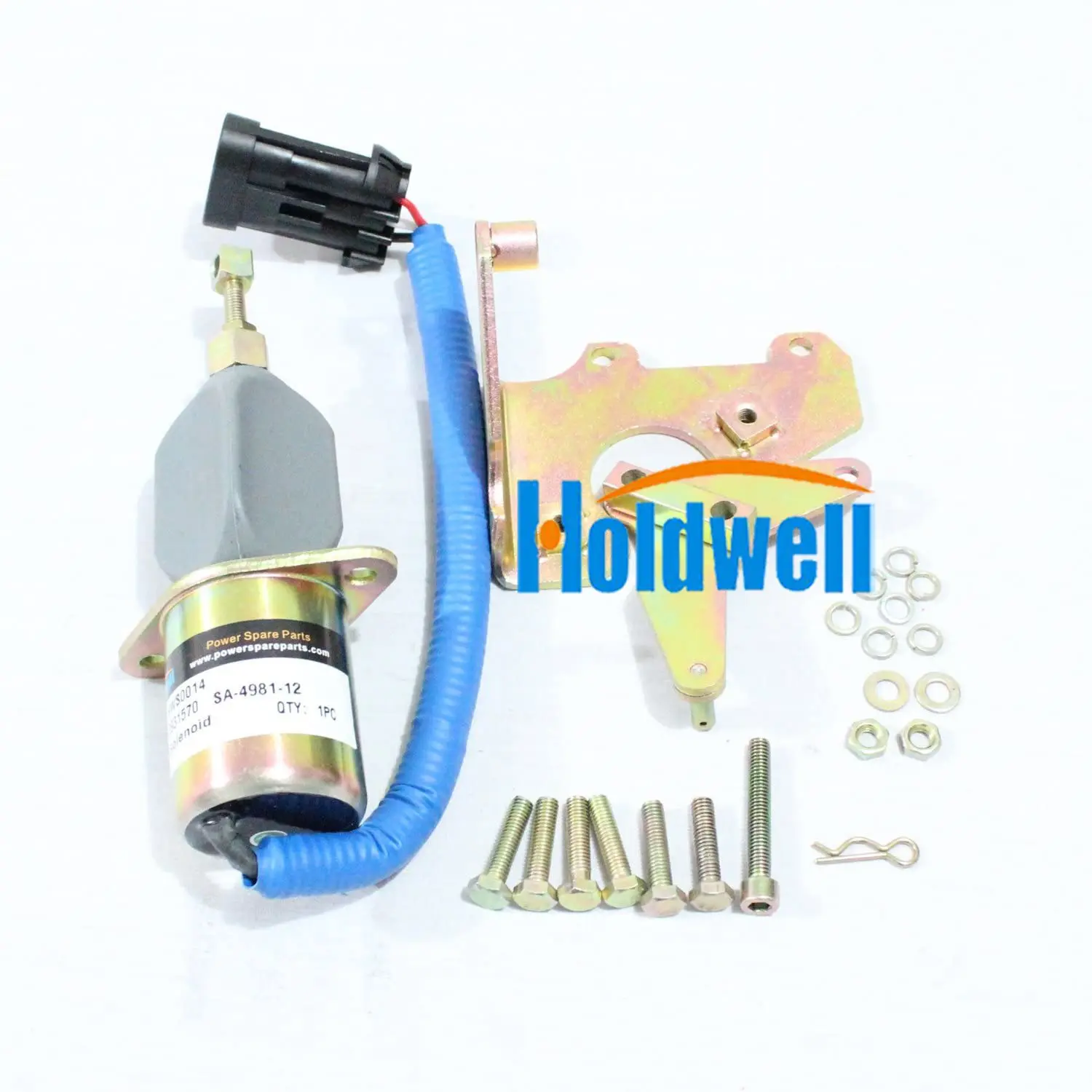 

Holdwell Fuel Shut Off Solenoid 3931570 SA-4981-12 for 94-98 5.9L Dodge Cummins 5016244AA