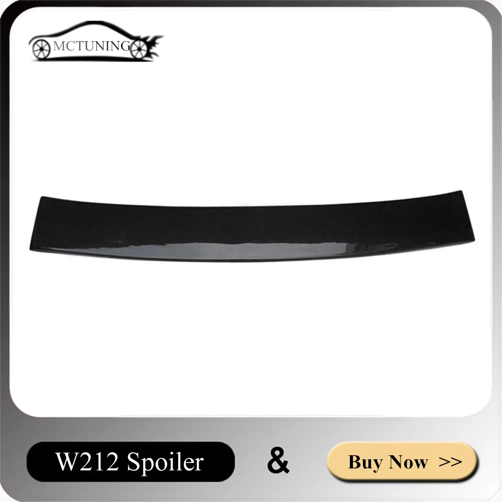 Car Bumper Bodykit For E CLASS W212 2010-2015 Year Lorinser-styling Spoilers Carbon Fiber Material Roof Spoiler