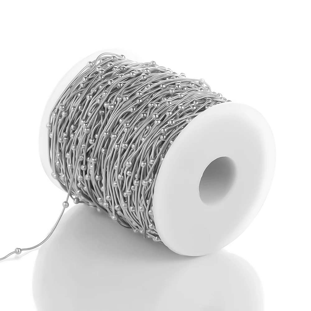 1 Meter Edelstahl-Schlangenkette für DIY-Halsketten, Schmuckherstellung, Perlenketten-Zubehör, Bastelbedarf – Detail 3