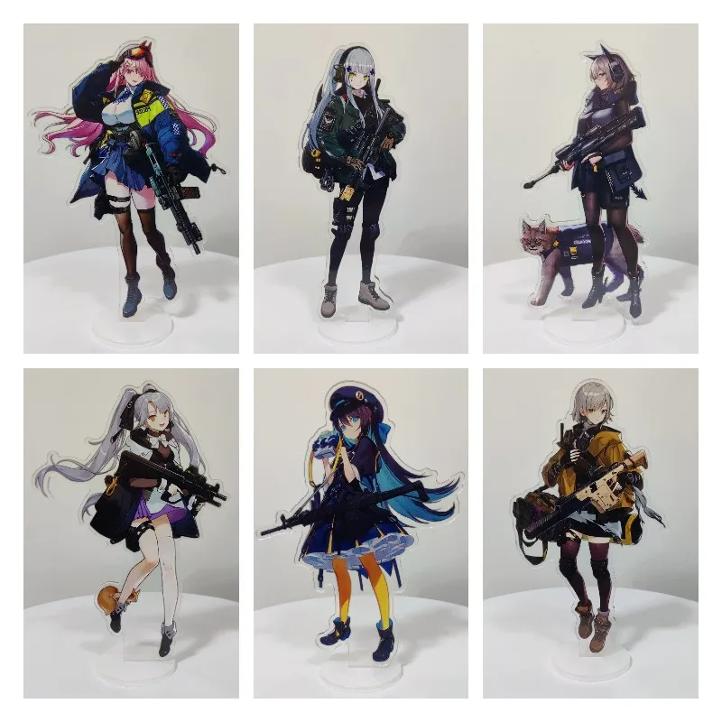 Ragazze Frontline gioco Anime Figure Cosplay supporti acrilici modello doppio lato segno in piedi giocattoli Desktop Decor regalo di vendita calda