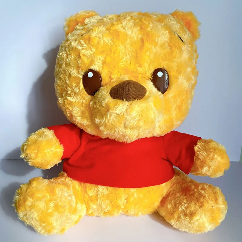 

40cm Cartoom Winnie Pooh Stuffed Plush Toys Disney Cute Winnie Pooh Plush Toys Dolls Pillow Room Decoration Gift for Kids Girls