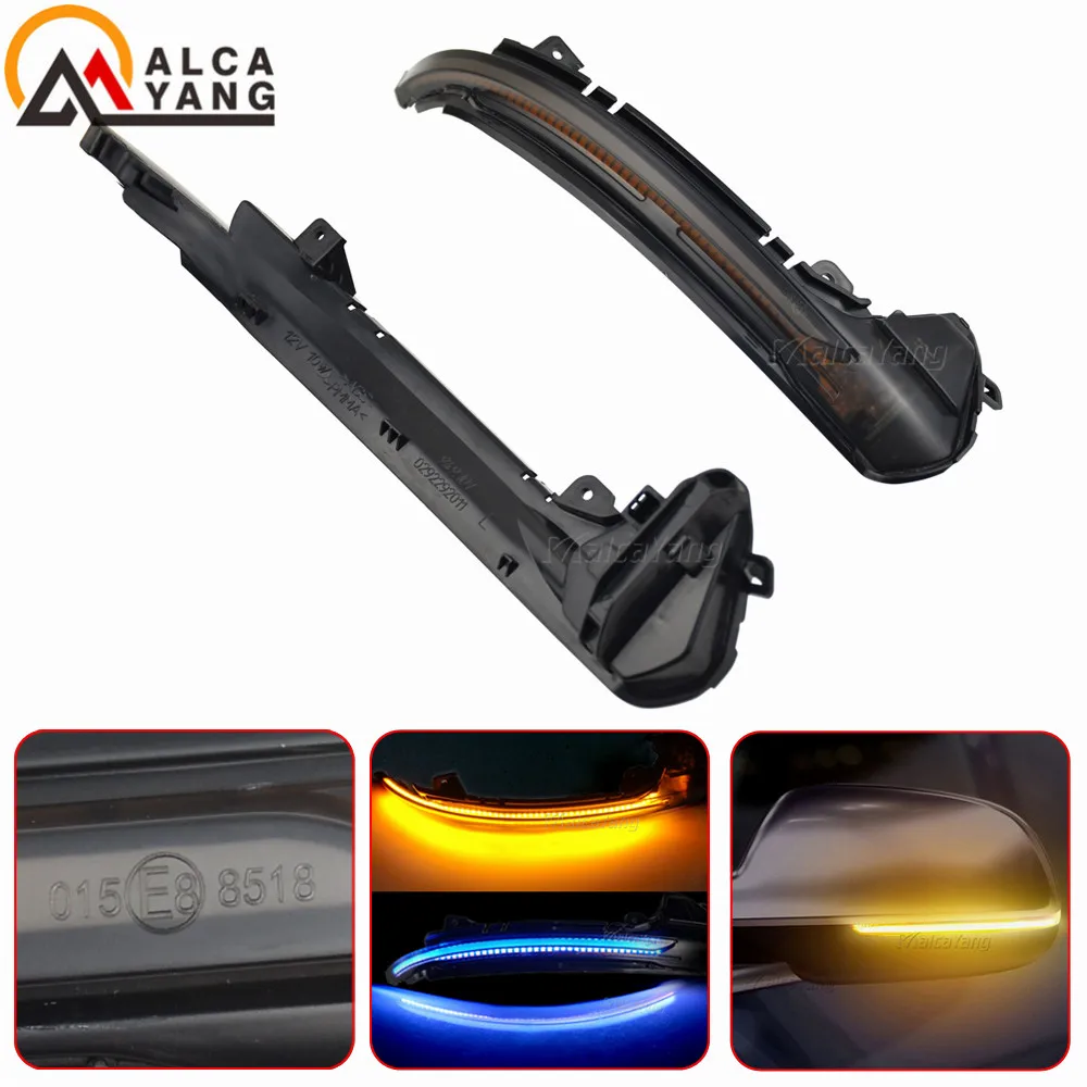 Auto-LED Dynamisches Blinklicht Rückspiegel-Seitenblinker für Audi A6 RS6 S6 C7 C7.5 4G 2012 2013 2014-2018 – Detail 16