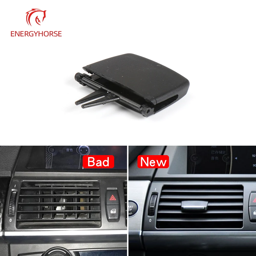 For BMW X5 X6 E70 E71 Air conditioning vent toggle piece outlet card pad clip repair bag wind direction adjustment plectrum knob