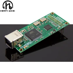 Amanero karta Usb dla AK4497 ES9038 AK4493 wzmacniacz Audio DIY pokładzie koncentryczny wyjście światłowodowe DSD512/PCM384 32bit