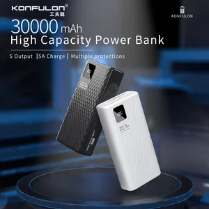 Portable Fast Lade -Power Bank, FCP, AFC, VOOC, 20000mah, 20W, PD, 22,5 W, QC, 30000mah 11 Hauptverkäufe tragbar 30000 - №3