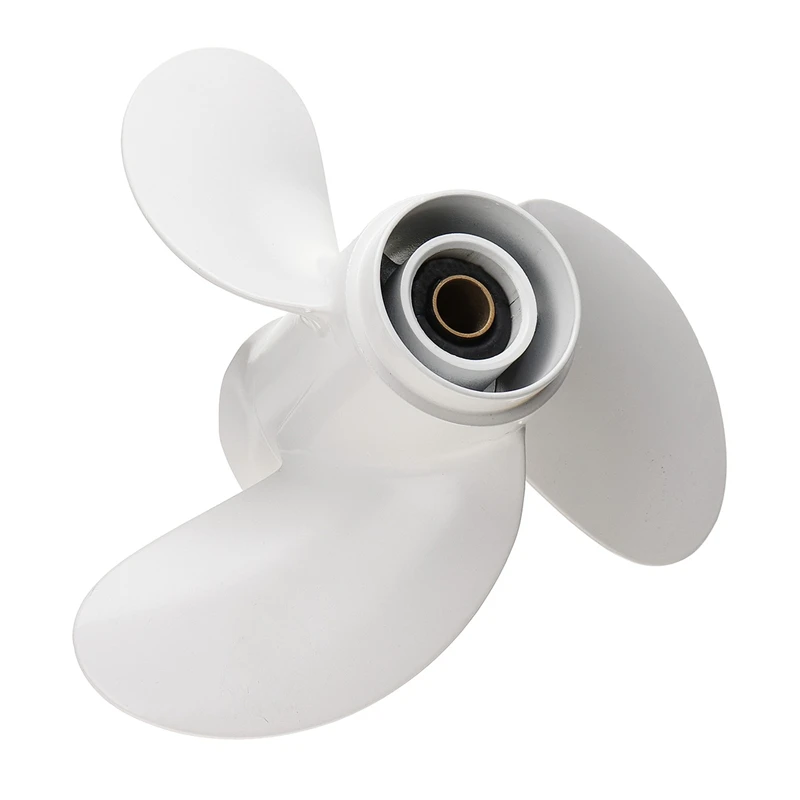 Boat Propeller 6G1-45943-00-El 8 1/2 X 7 1/2 For Yamaha Outboard Engine 6-8Hp Aluminum Alloy 3 Blades R Rotation 7 Spline Tooths