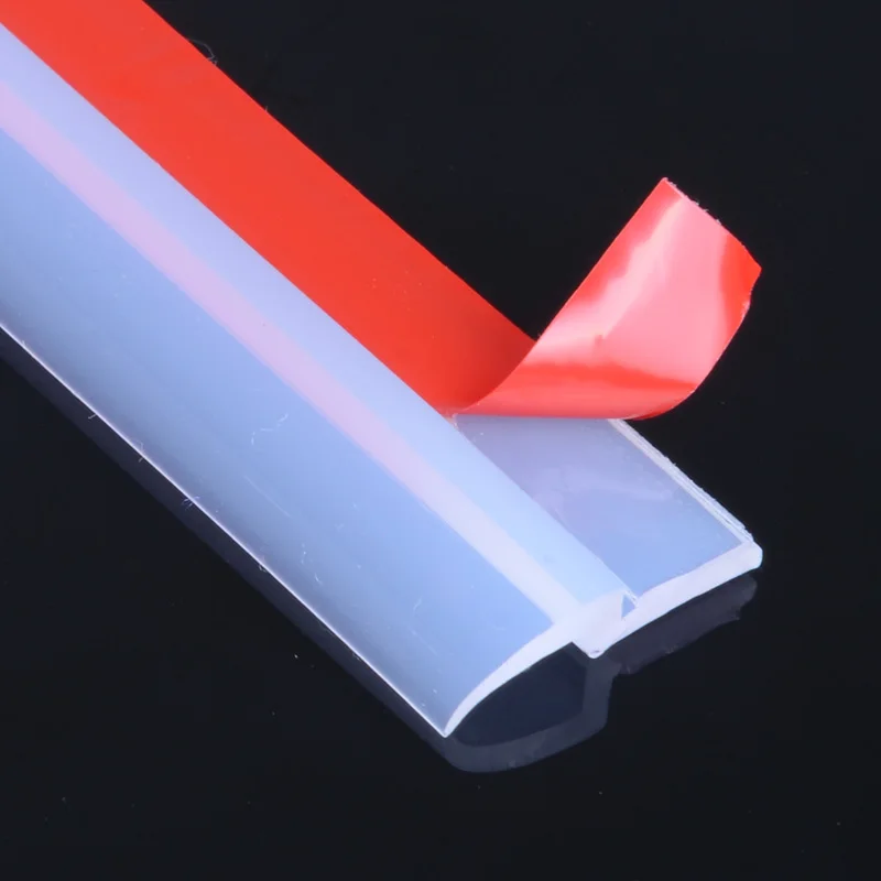 Transparent Z Type Auto Rubber Seals Car Door Sealing Strip Weatherstrip Edge Trim Noise Insulation 2-8 Meters Sound Insulation