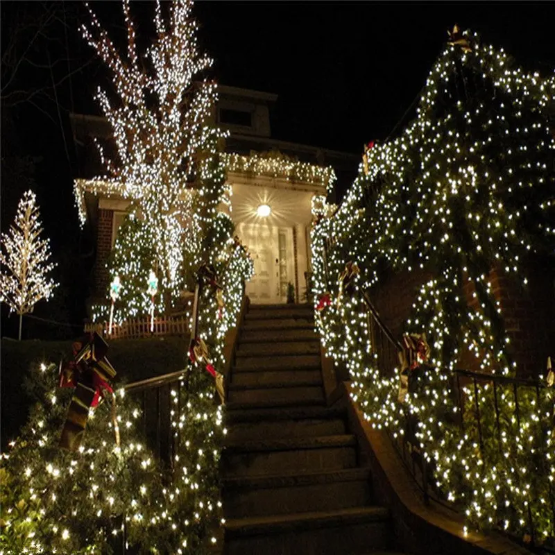 AA Battery Operated LED String Lights 10/20/40/80/160 for Xmas Garland Party Wedding Decoration Christmas Flasher Fairy Lights