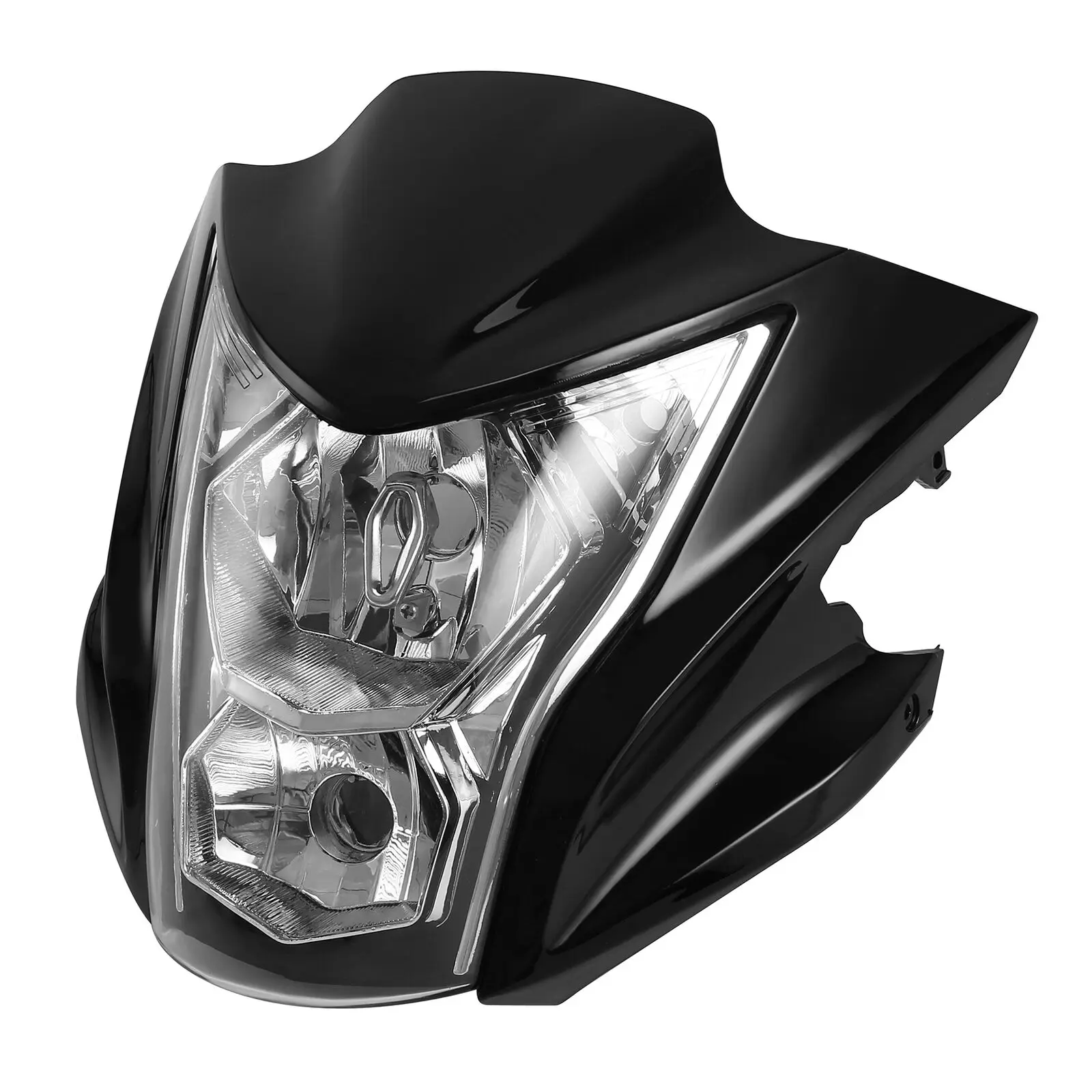 Lampu depan lampu Fairing lampu Cowling untuk Kawasaki ER6N ER-6N 2012-2015 sepeda motor