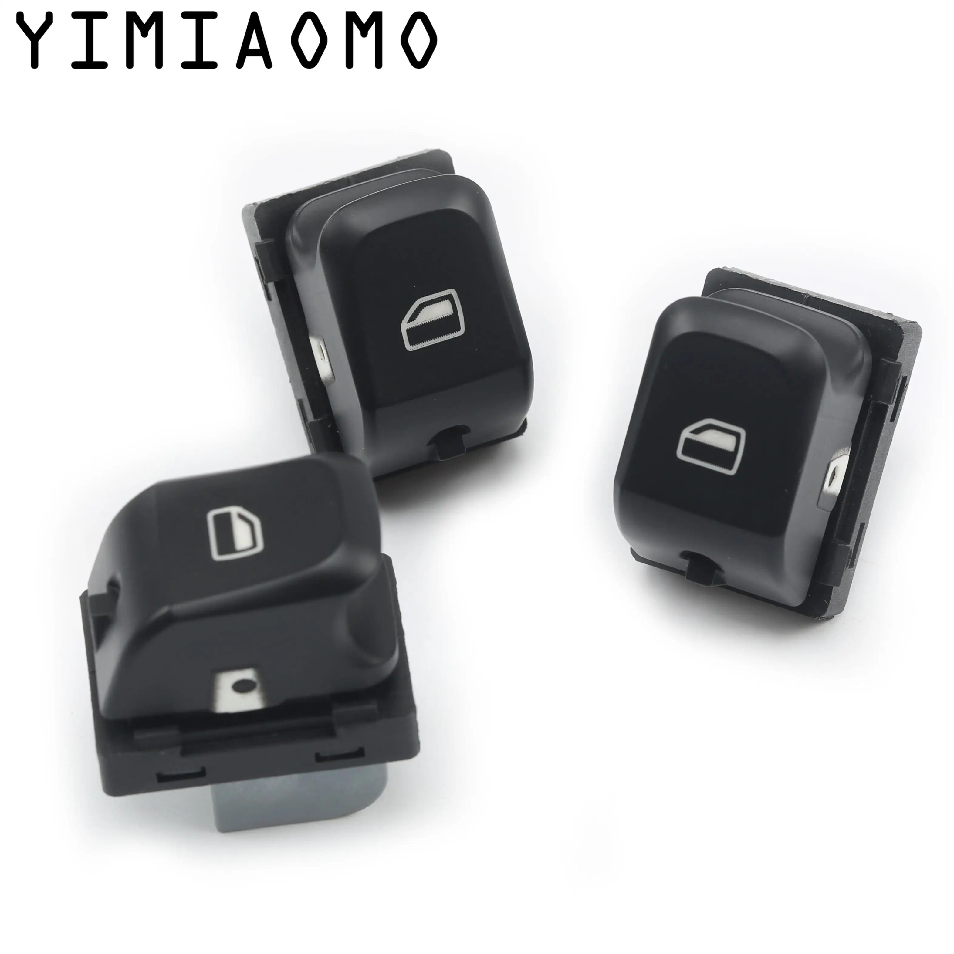 Electric Chrome Master Switch 3pcs Window Button 8K0 959 855 For Audi A4 S4 Avant Quattro A5 S5 Coupe Sportback Q5 R8 RS4 RS5