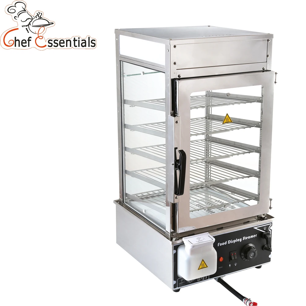 كعكة باخرة التجارية الفولاذ المقاوم للصدأ 5 طبقات الخبز باخرة جهاز تسخين الطعام الكهربائية