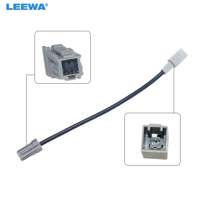 

LEEWA 10X Car Audio Input Media Data Wire Original Plug Male To Female USB Adapter For Toyota RAV4 EZ Verso Camry Cable #CA6709