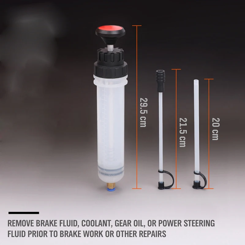 200cc Car Oil Fluid Extractor Filling Syringe Bottle Transfer Hand Pump Tools