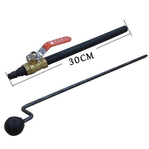 Imagen 2 del producto Herramientas de reparación automotriz, varilla neumática de neumático de vehículo de ingeniería de cobre puro, válvula de vehículo, mantenimiento de neumáticos