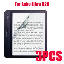 3Pack PET soft matte screen protector For Kobo Libra H2O 2019 Kobo Libra 2 2021 7 Inch Kobo libra H20 Ereader protective films
