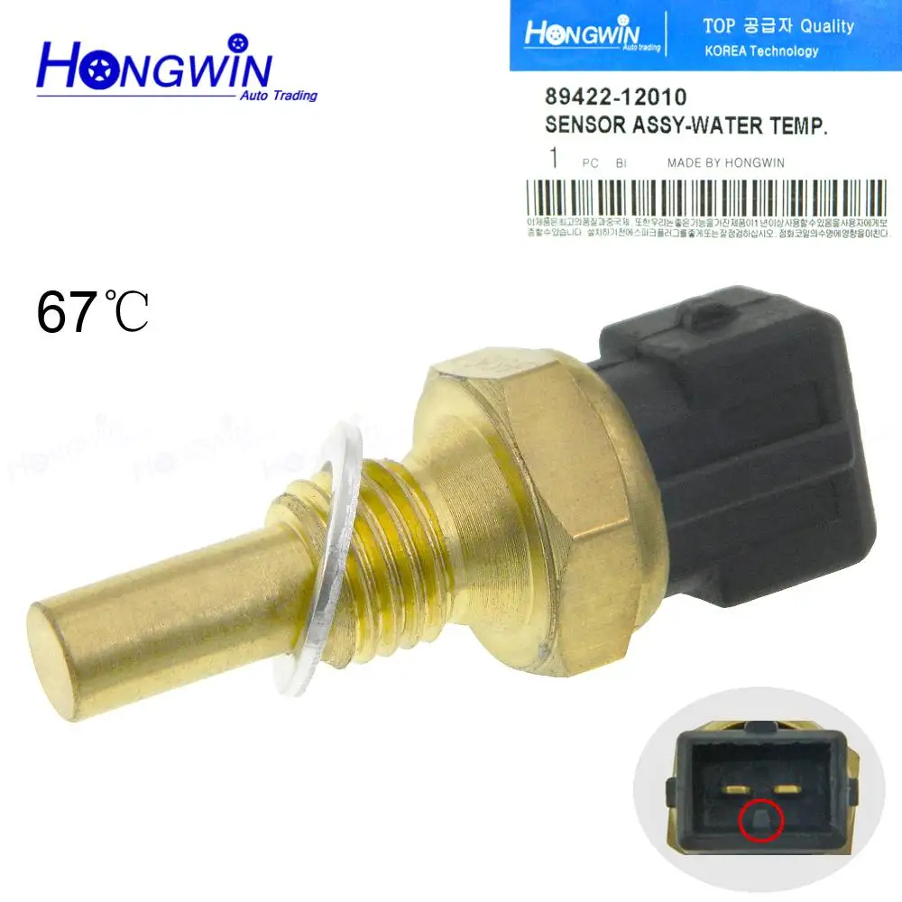 89422-12010 Genuine Coolant Water Temperature Sensor For Toyota Corolla Camry Daihatsu Charade Mazda 323 89422 12010 8942287701